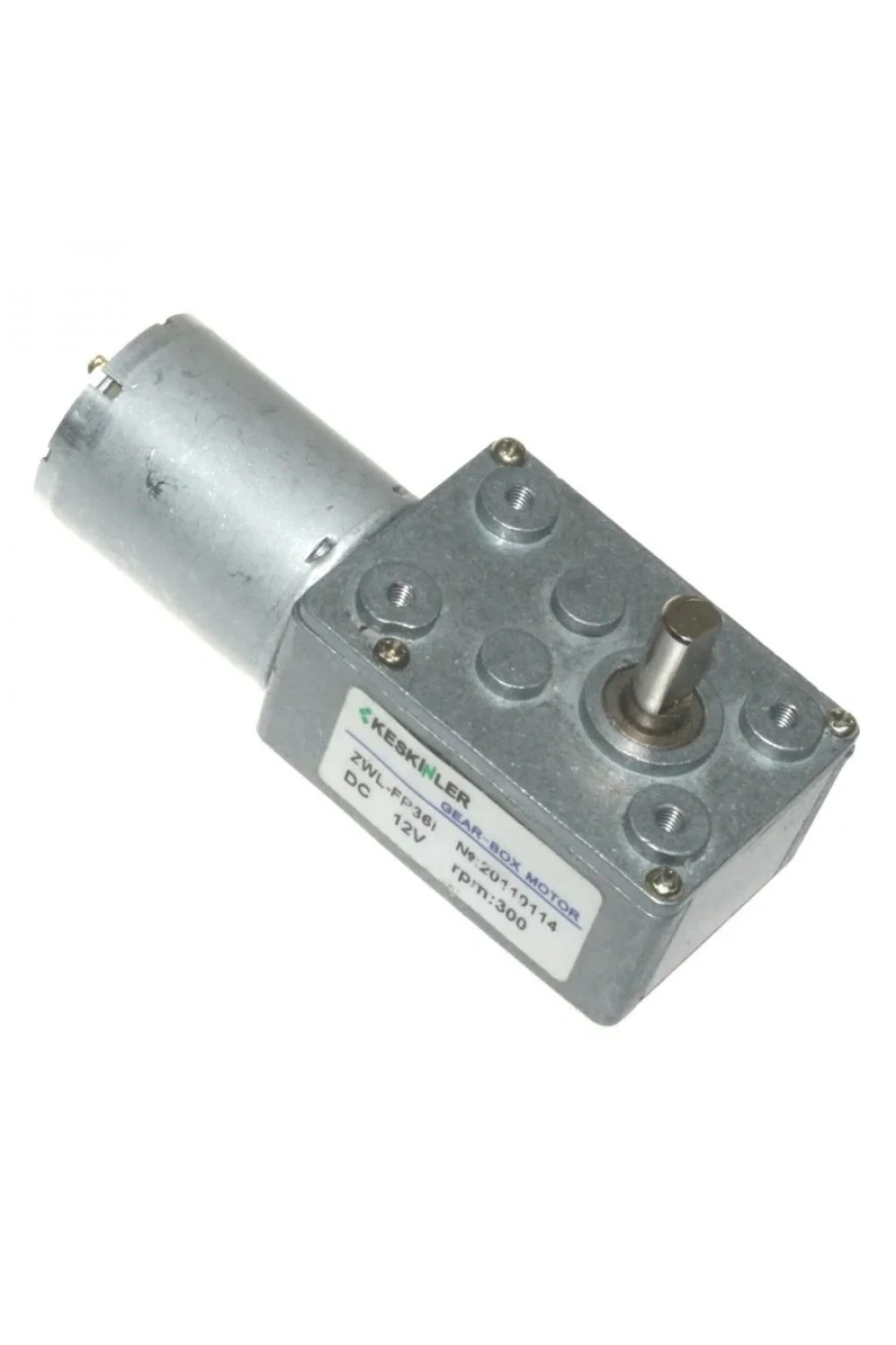 KWL-FP 12V 300Rpm Redüktörlü L DC Motor