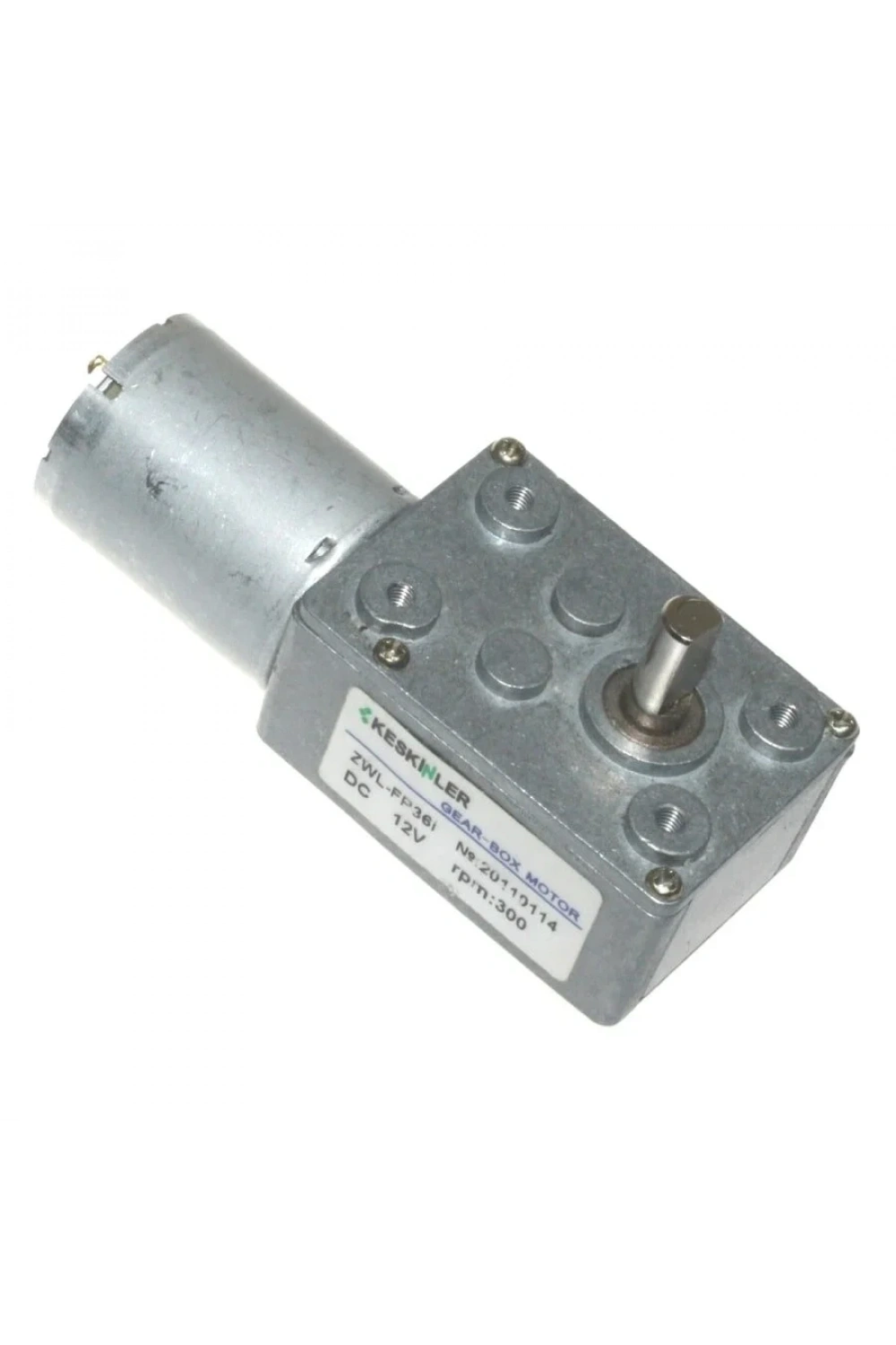 KWL-FP 12V 300Rpm Redüktörlü L DC Motor