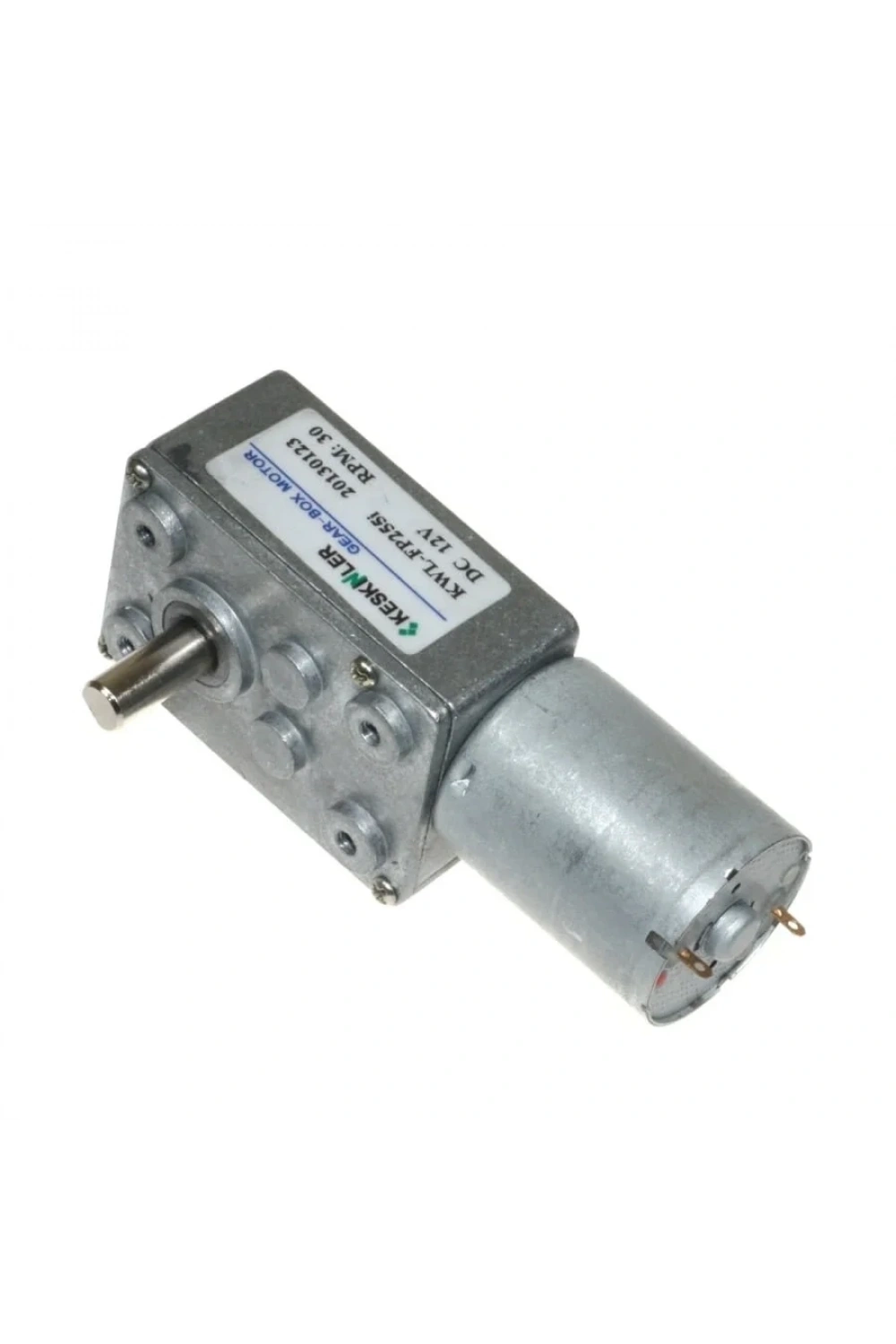 KWL-FP 12V 30Rpm Redüktörlü L DC Motor