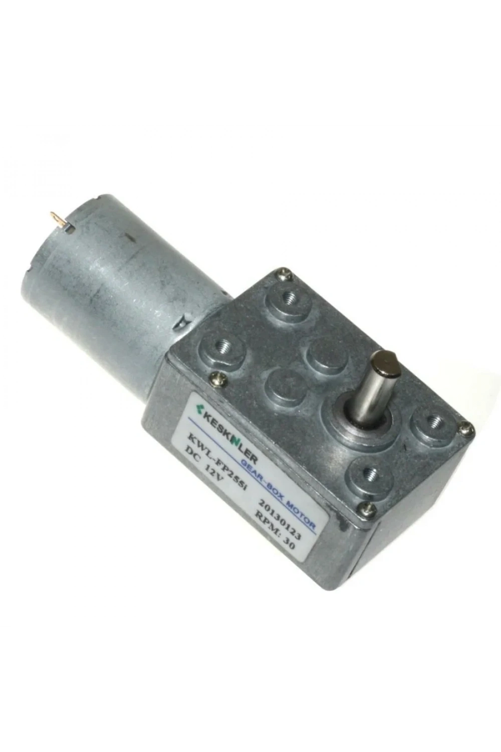 KWL-FP 12V 30Rpm Redüktörlü L DC Motor