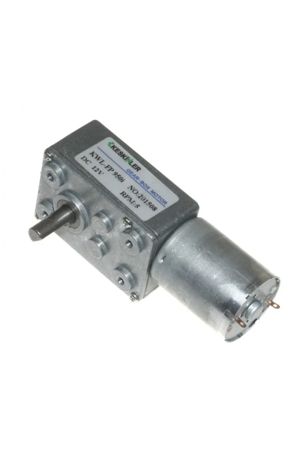 KWL-FP 12V 5Rpm Redüktörlü L DC Motor