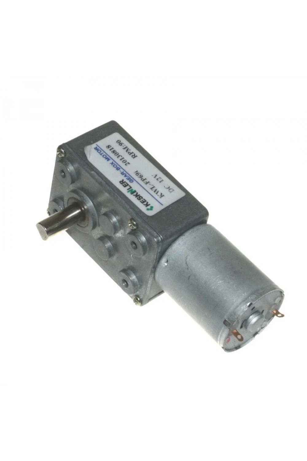 KWL-FP 12V 90Rpm Redüktörlü L DC Motor
