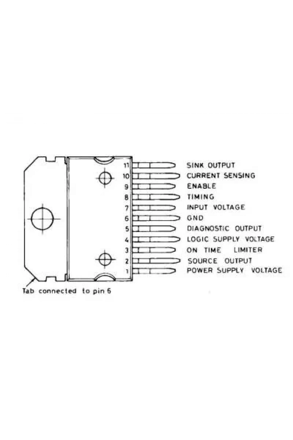 L294 Switch Mod Solenoid Sürücü Entegresi