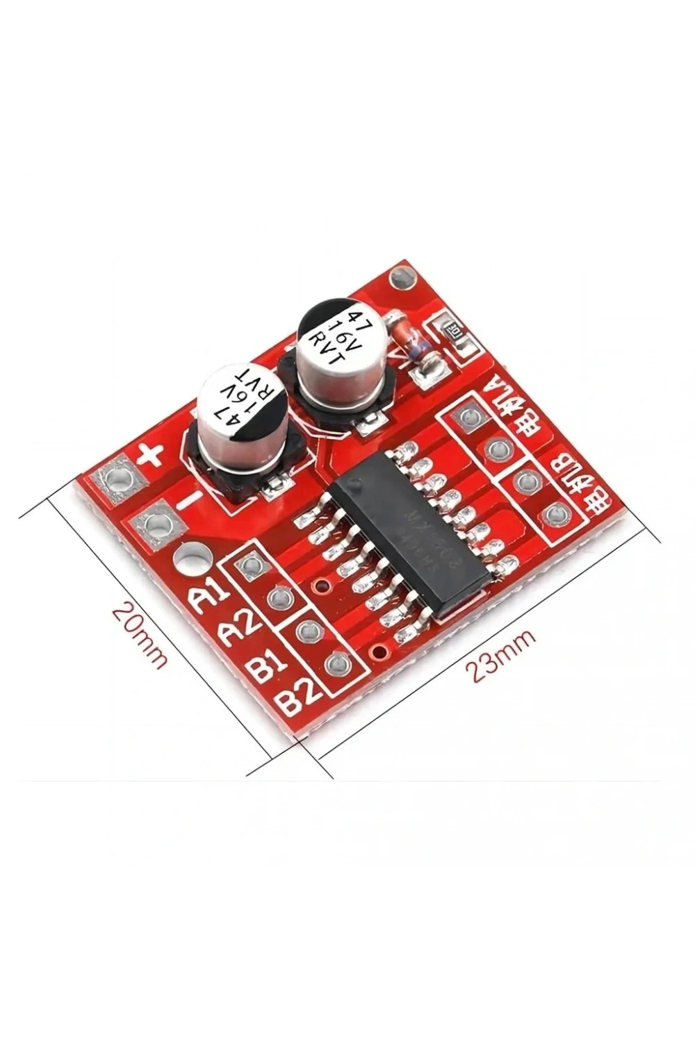 L298N Mini DC ve Step Motor Sürücü Modülü