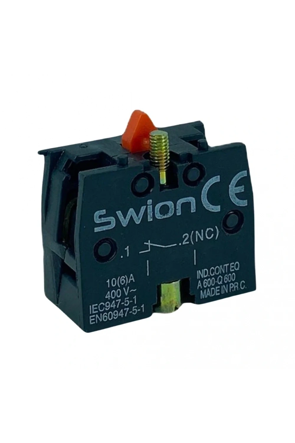 LAY5-BE102 22mm Kontak Blok (NC) Kırmızı