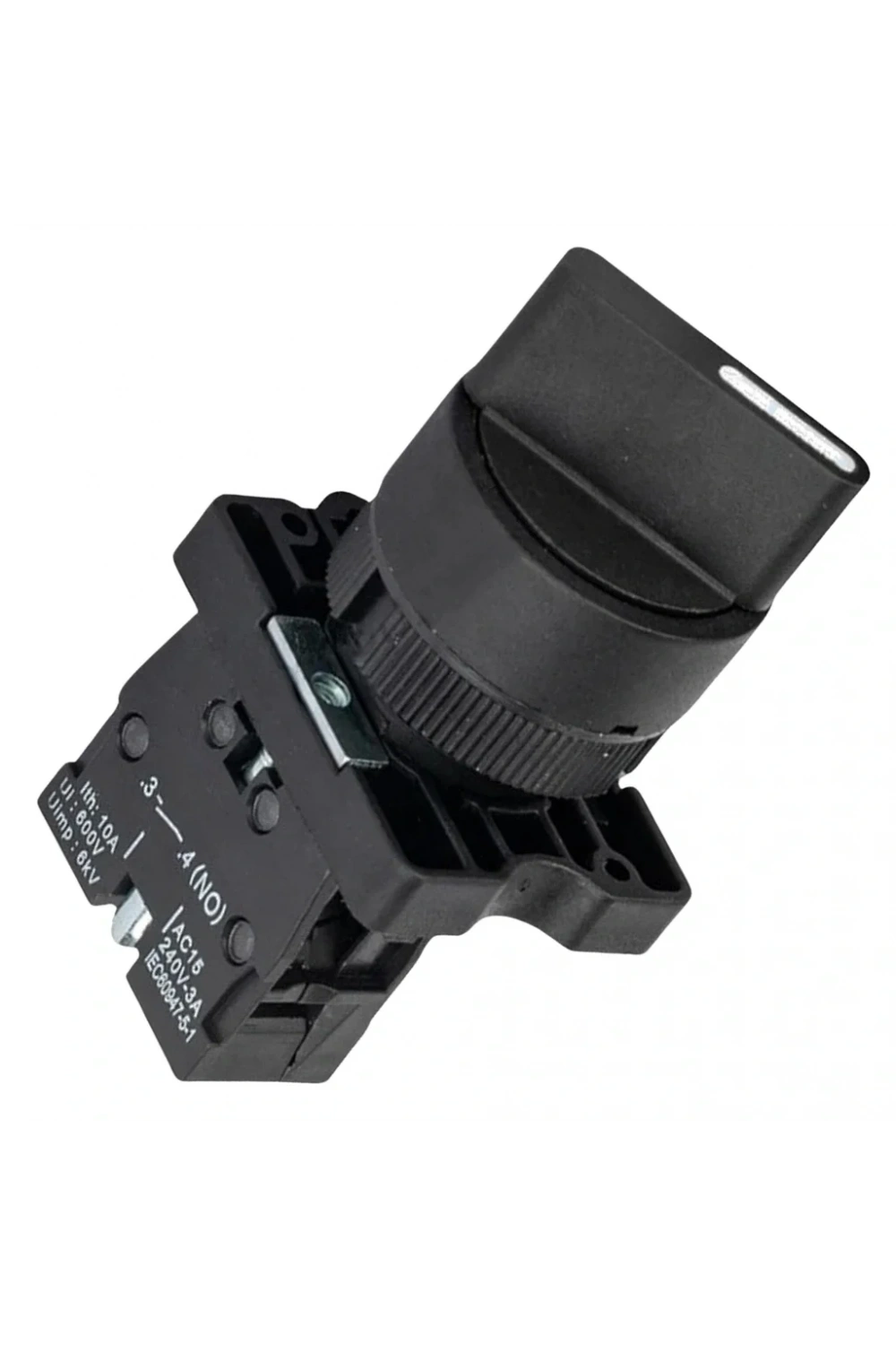 LAY5-ED21 22mm Kısa Mandal Switch 0-1 Kalıcı (1NO)