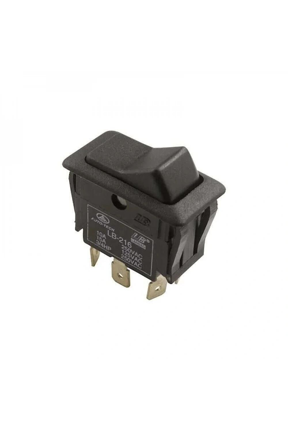 LB-216 On/Off Anahtar 6 Pin - Siyah