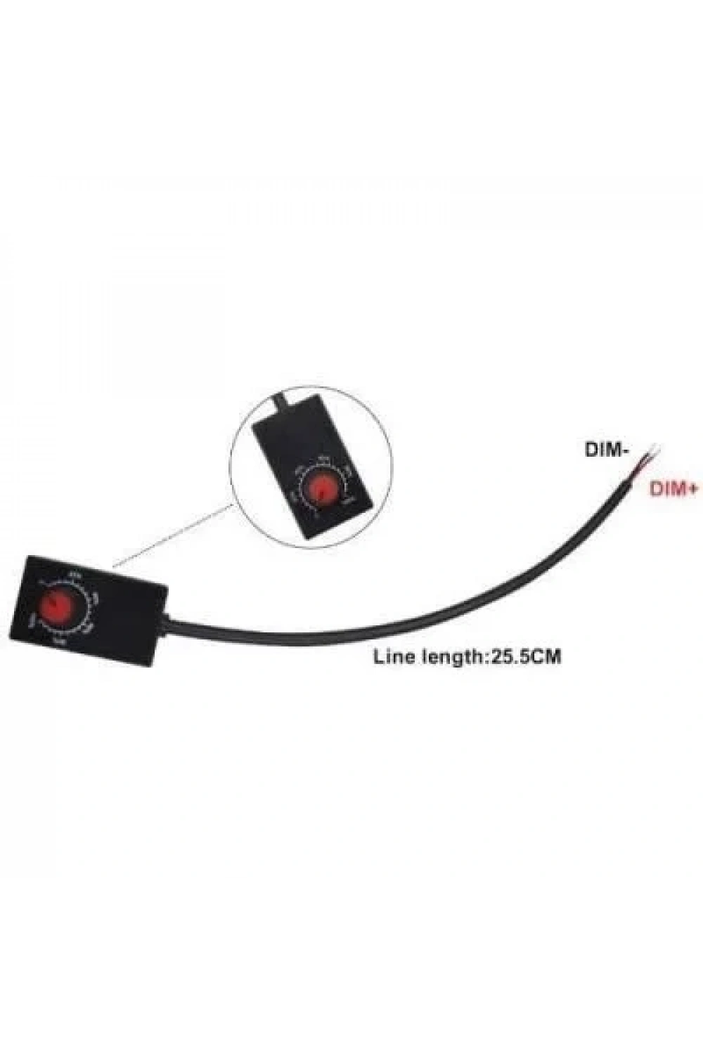 Led Dimmer 0-12V 30cm Kablolu