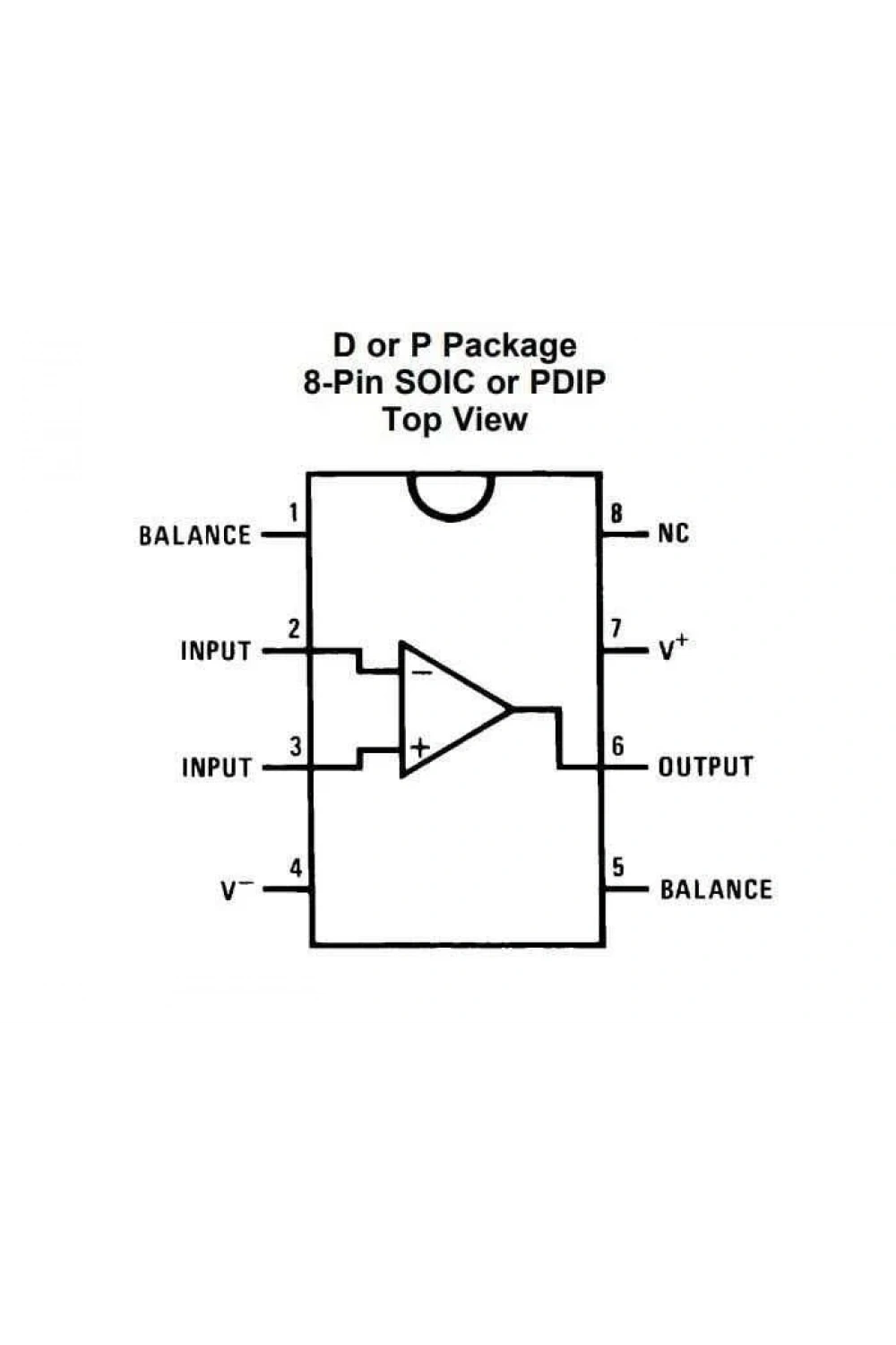 LF356M SOIC-8 SMD OpAmp Entegresi