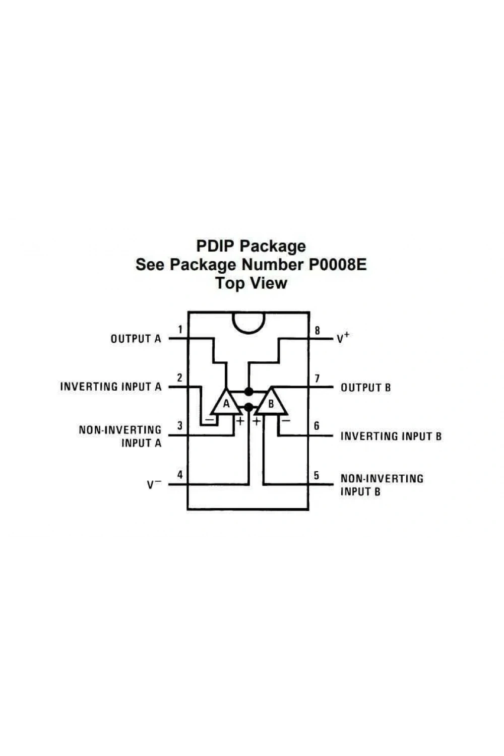 LF442CN DIP-8 OpAmp Entegresi
