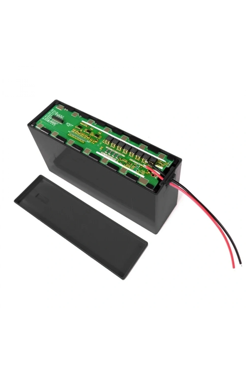 Li-ion 18650 13S 6P 48V 30A 78li E-Bike Batarya Kutusu Seti - Siyah
