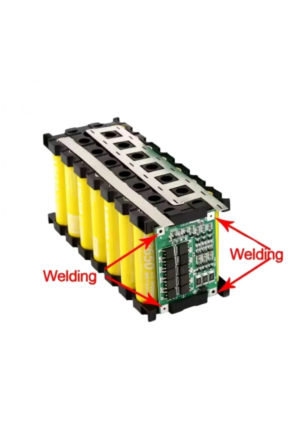 Li-ion 18650 3S 7P 12V 21li Akü Kutusu Seti - Mavi