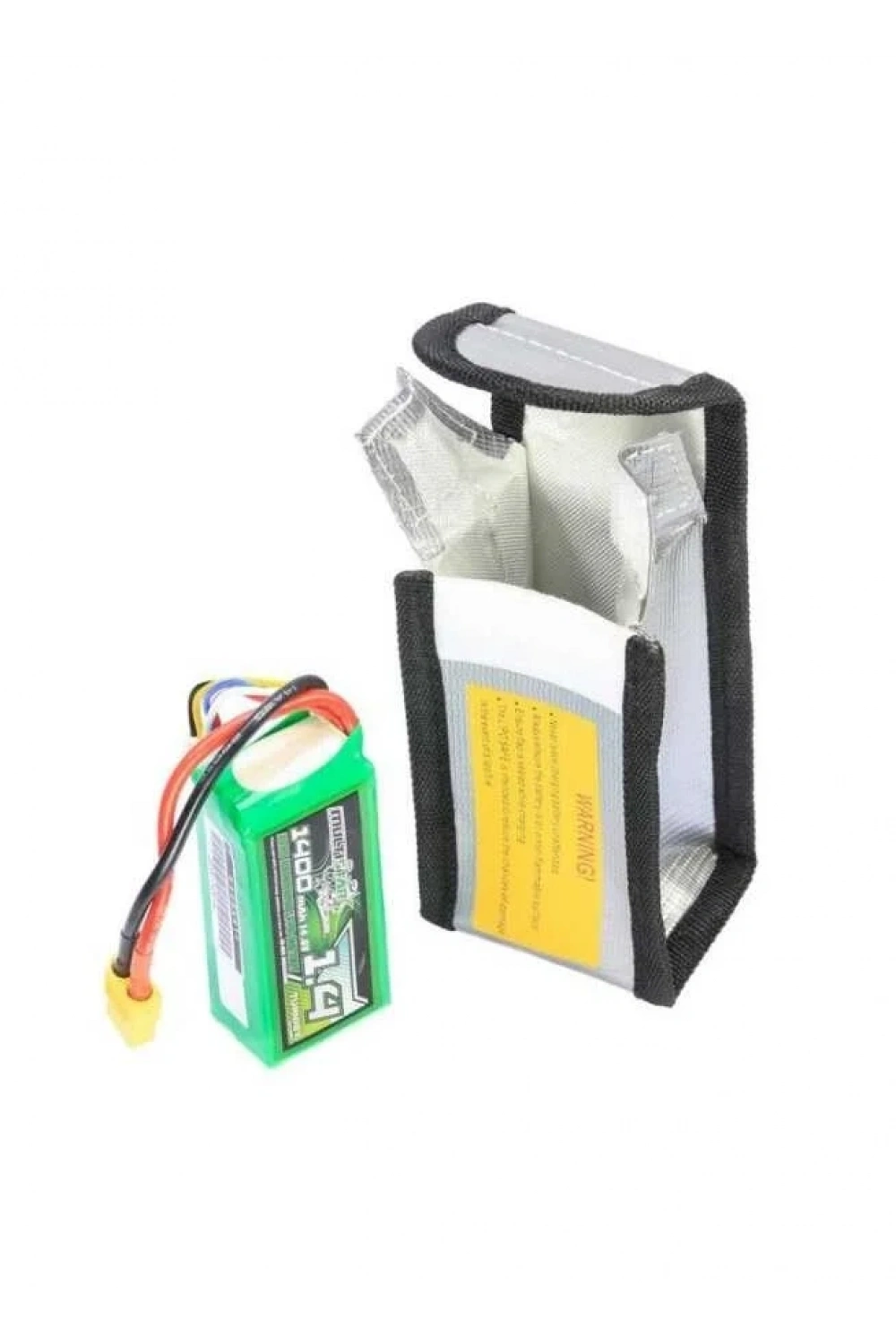 Lipo Pil Yanmaz Koruma Çantası - 10x8x12cm