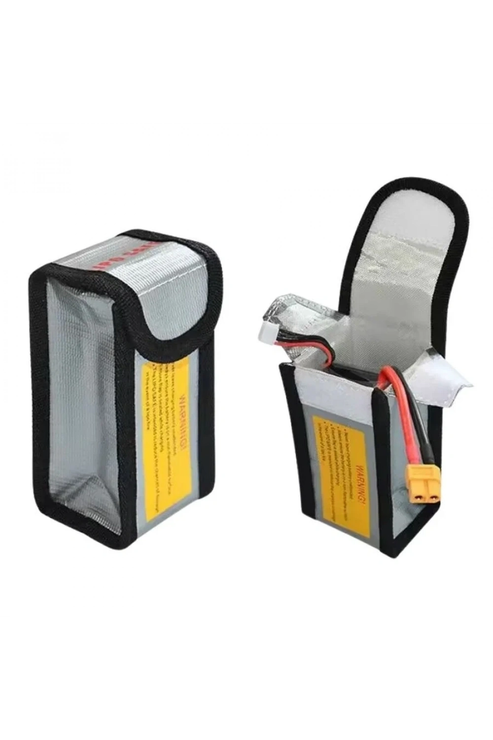 Lipo Pil Yanmaz Koruma Çantası - 6.4x5x12.5 cm