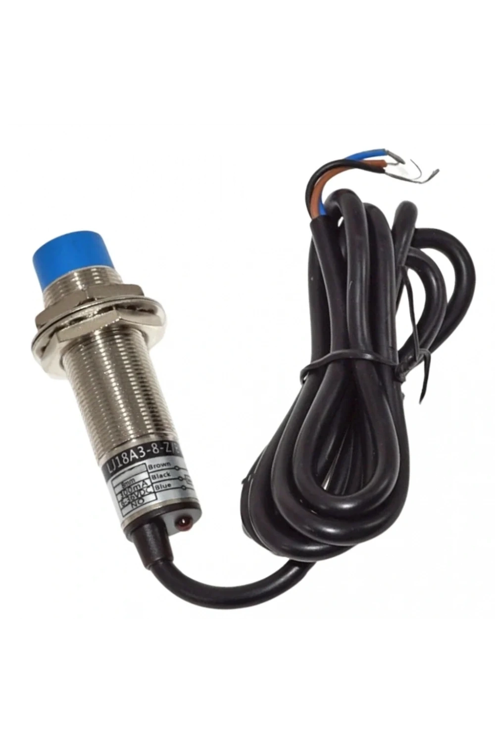 LJ18A3-8-Z/BY Endüktif Mesafe Sensörü 6-36V 8mm PNP NO 300mA
