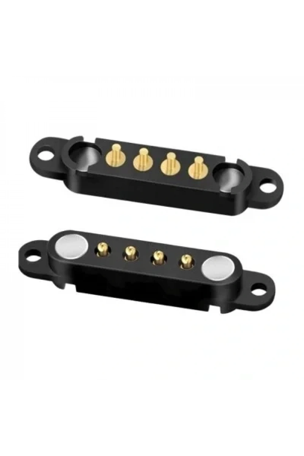 LK-4PIN-2340404 4-Pin 2.54mm Pogo Pin Manyetik Konnektör Takımı - Kulaklı