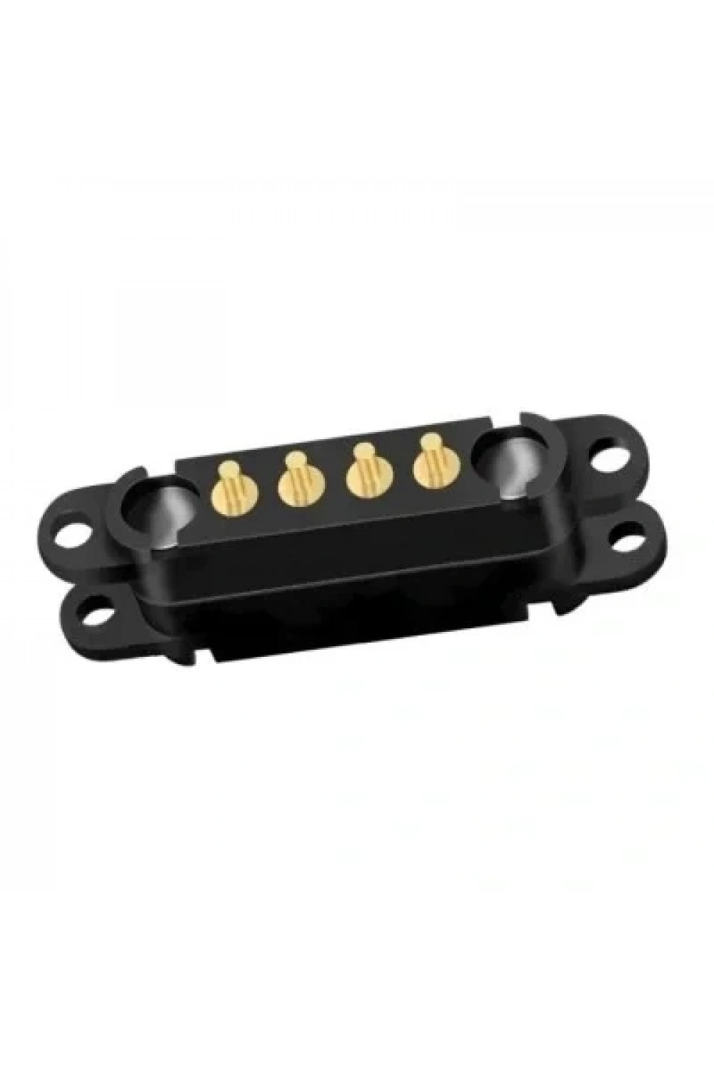 LK-4PIN-2340404 4-Pin 2.54mm Pogo Pin Manyetik Konnektör Takımı - Kulaklı