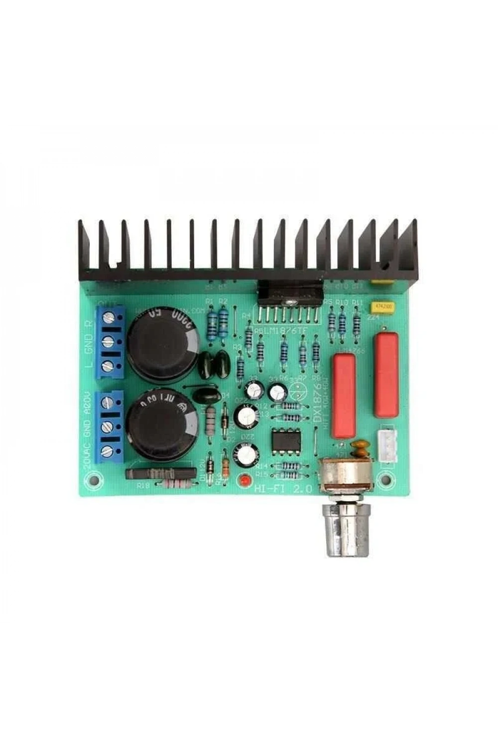 LM1876 AC 15-20V 2x30W Stereo Amfi Modülü