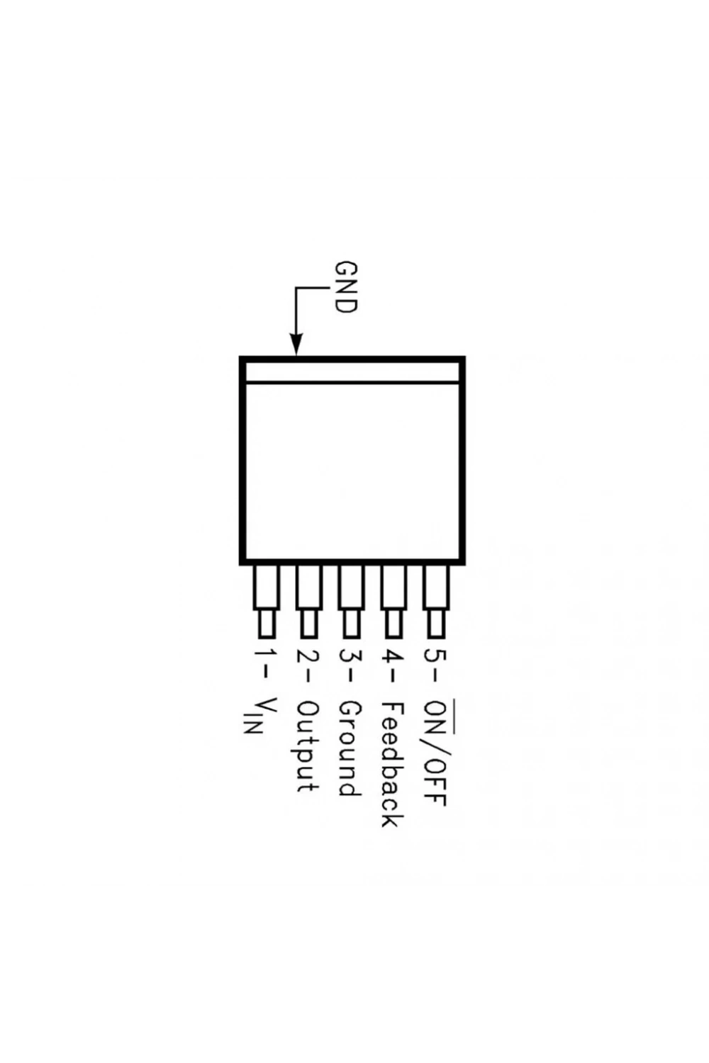 LM2576HVS-ADJ SMD Regülatör