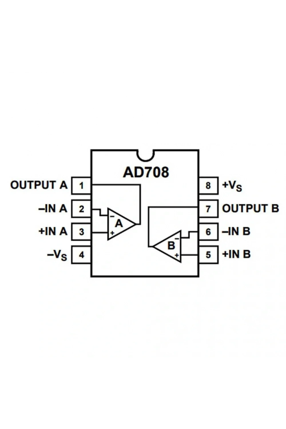 LM258P 3mV 1mA OpAmp Entegresi Dip-8