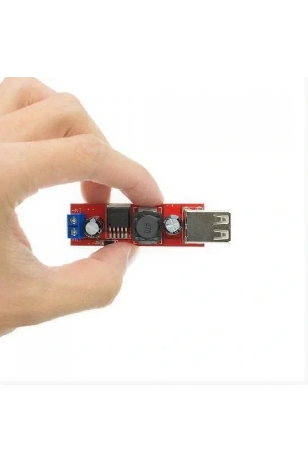 LM2596 Dual 5V-3A Çift USB Çıkışlı Voltaj Düşürücü Regülatör