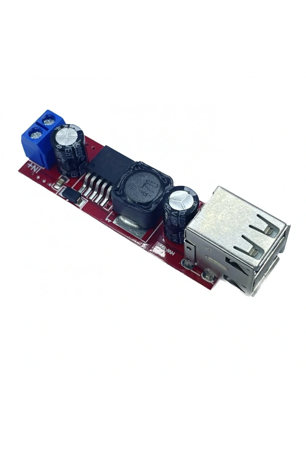 LM2596 Dual 5V-3A Çift USB Çıkışlı Voltaj Düşürücü Regülatör