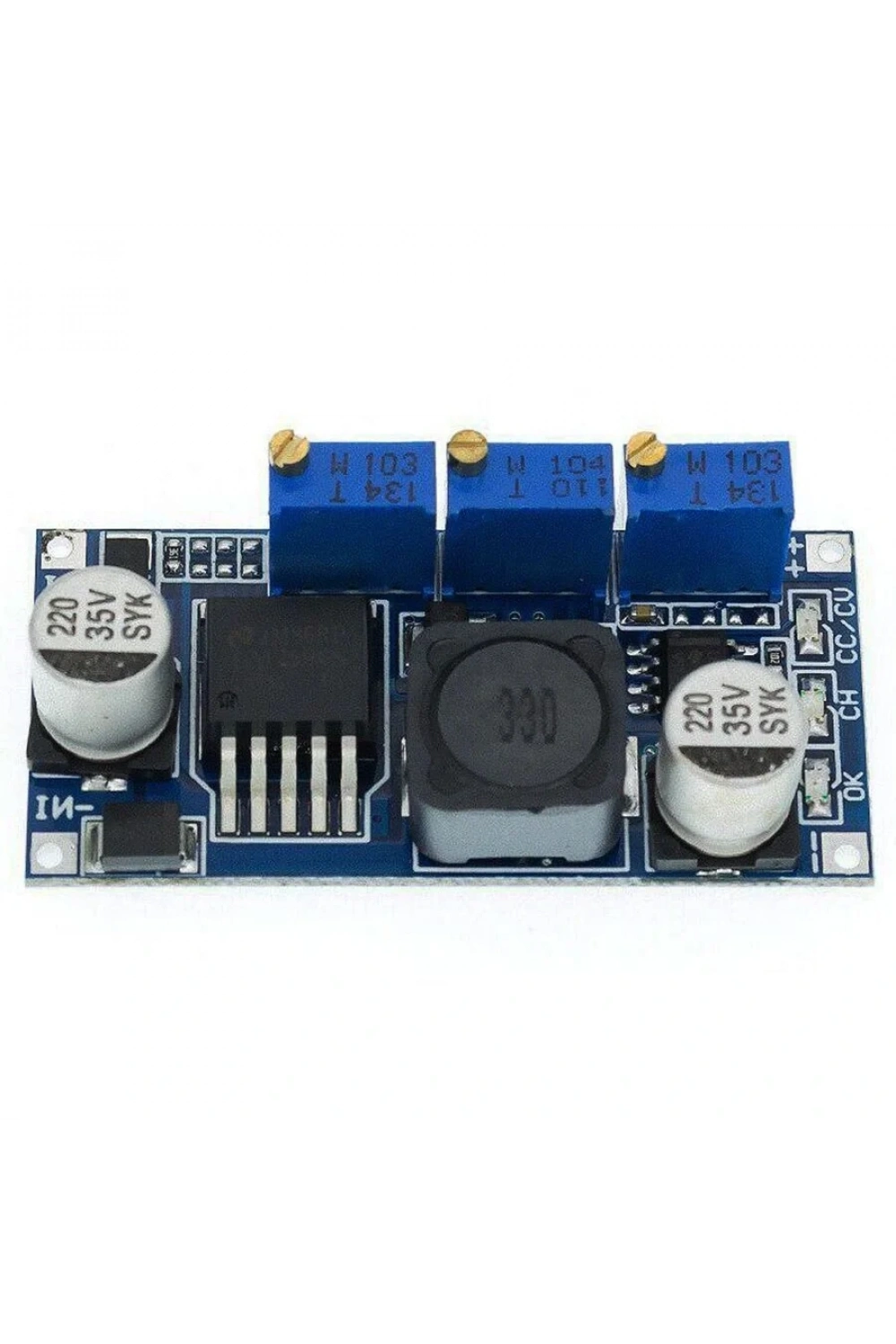 LM2596S-ADJ 3-40V DC-DC Ayarlanabilir Kademeli Güç Kaynağı Modülü