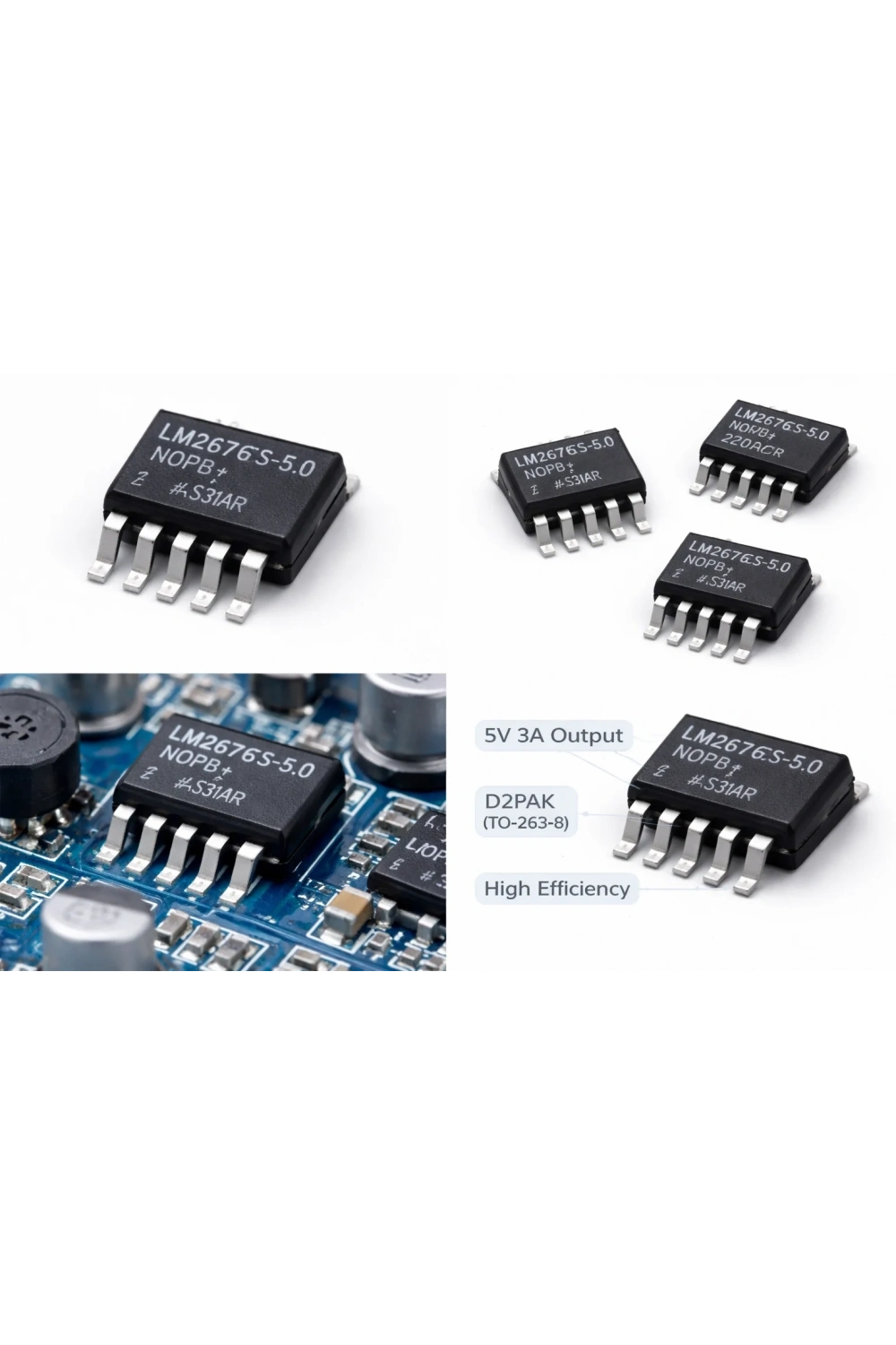 LM2676S-5.0/NOPB DC-DC Regülatör 5V 3A D2PAK To-263-7