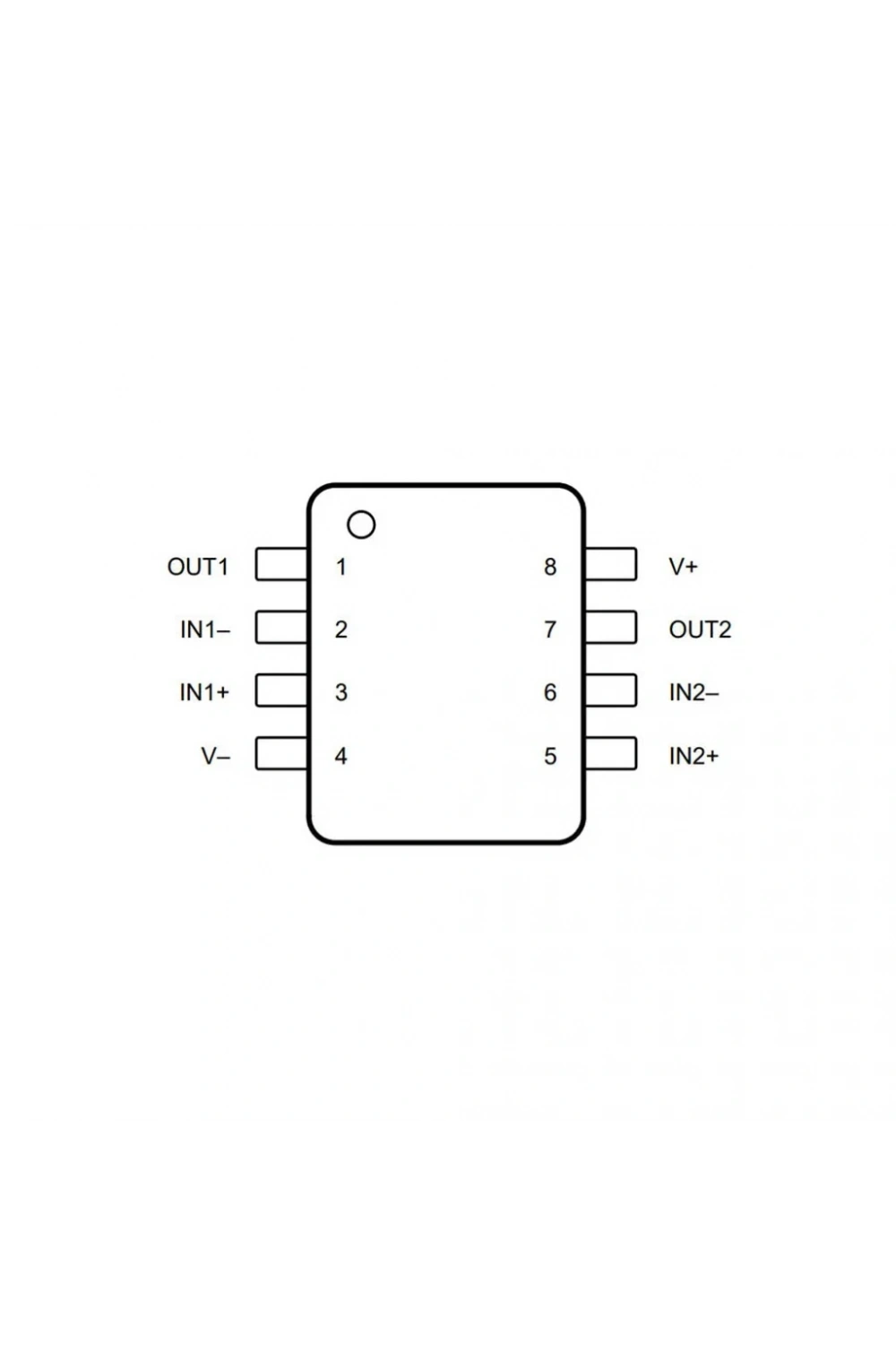 LM2904 Smd OpAmp Entegresi Soic-8