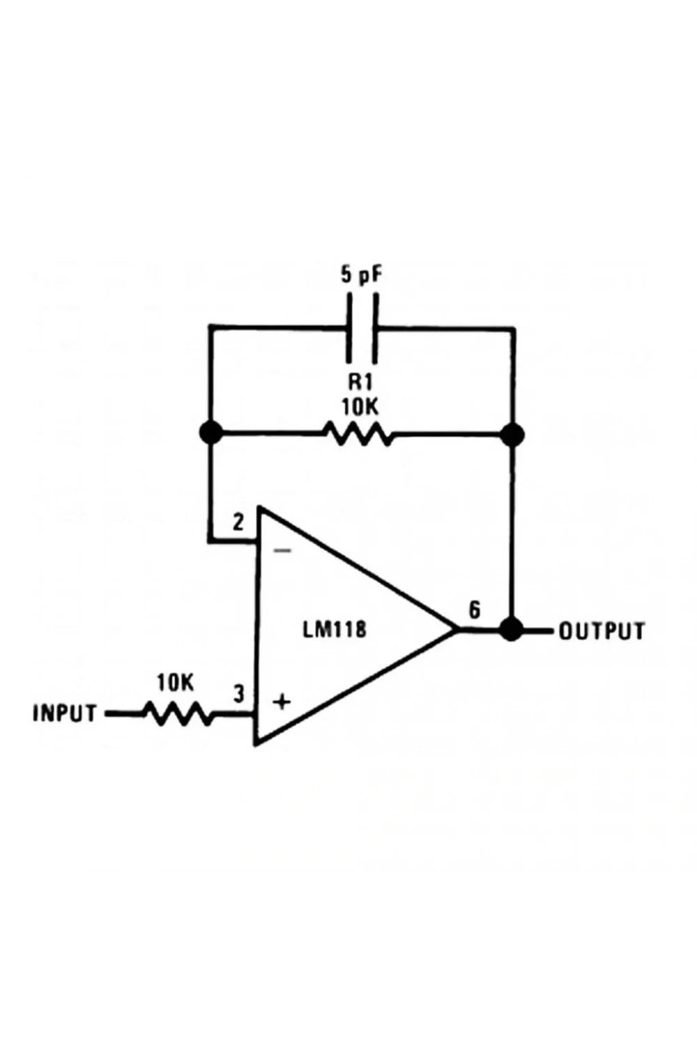 LM318N 5mA OpAmp Entegresi Dip-8