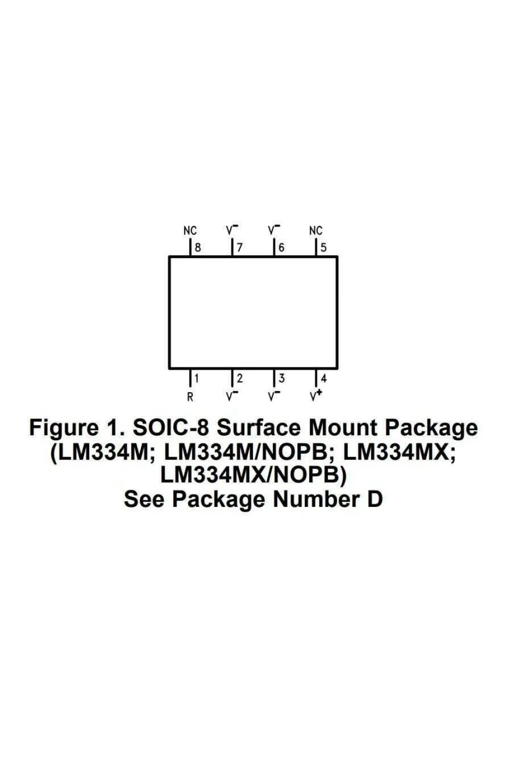 LM334MX/NOPB SOIC-8 SMD Entegre