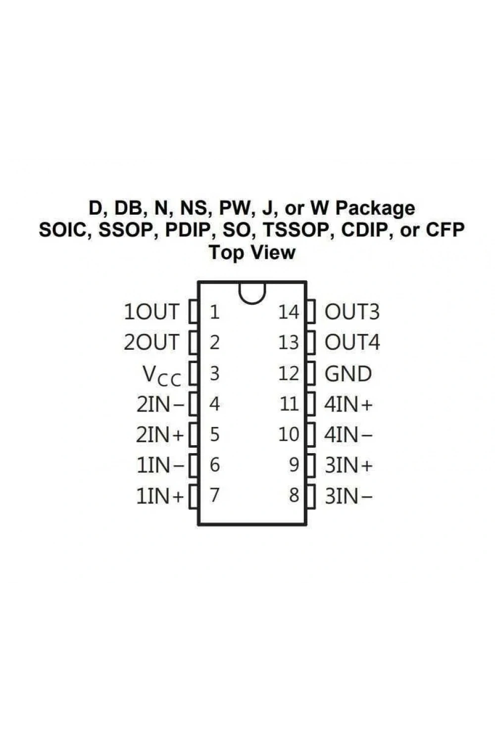LM339 SMD SO14 Entegre