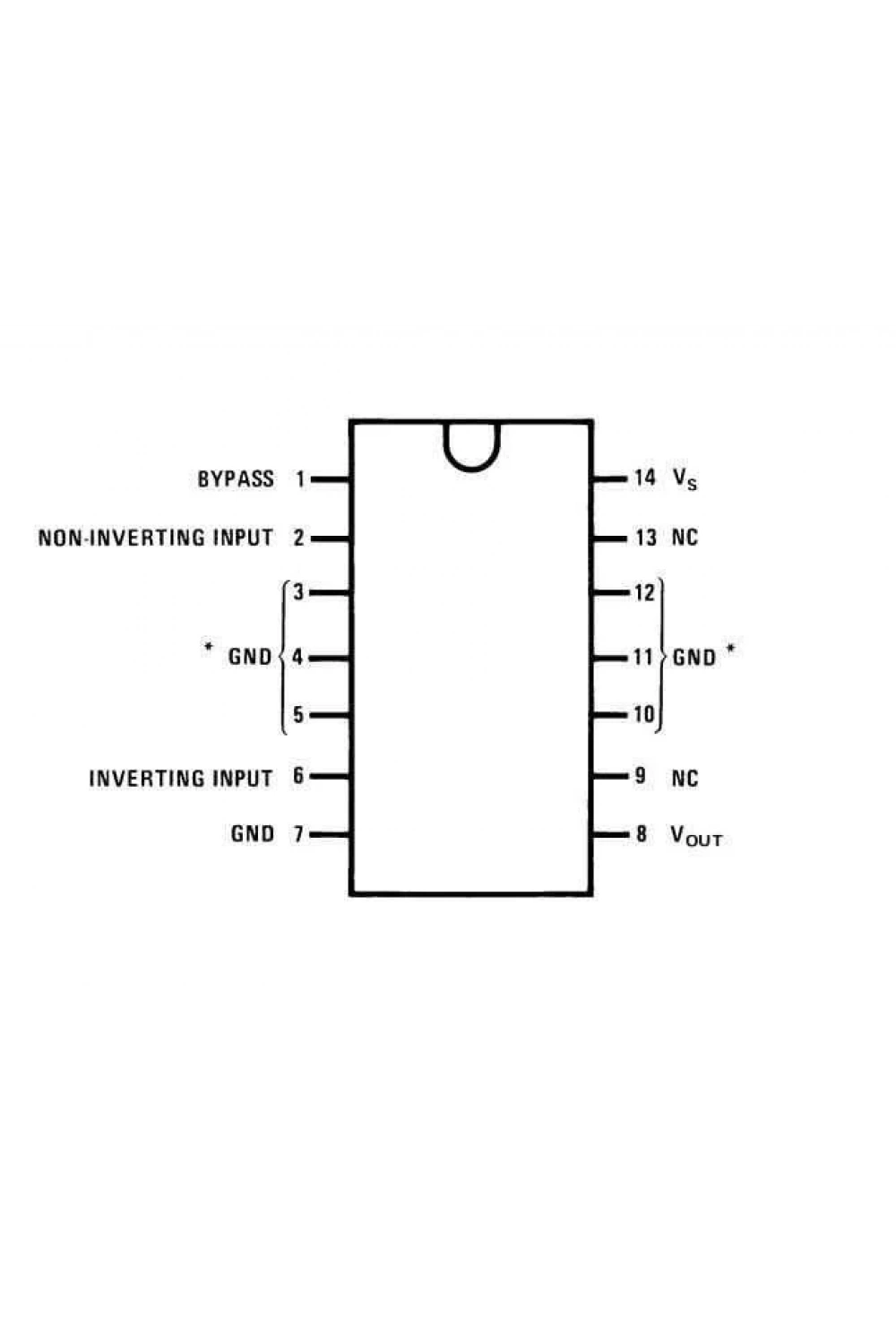 LM380N DIP-14 Amplifikatör Ses Entegresi