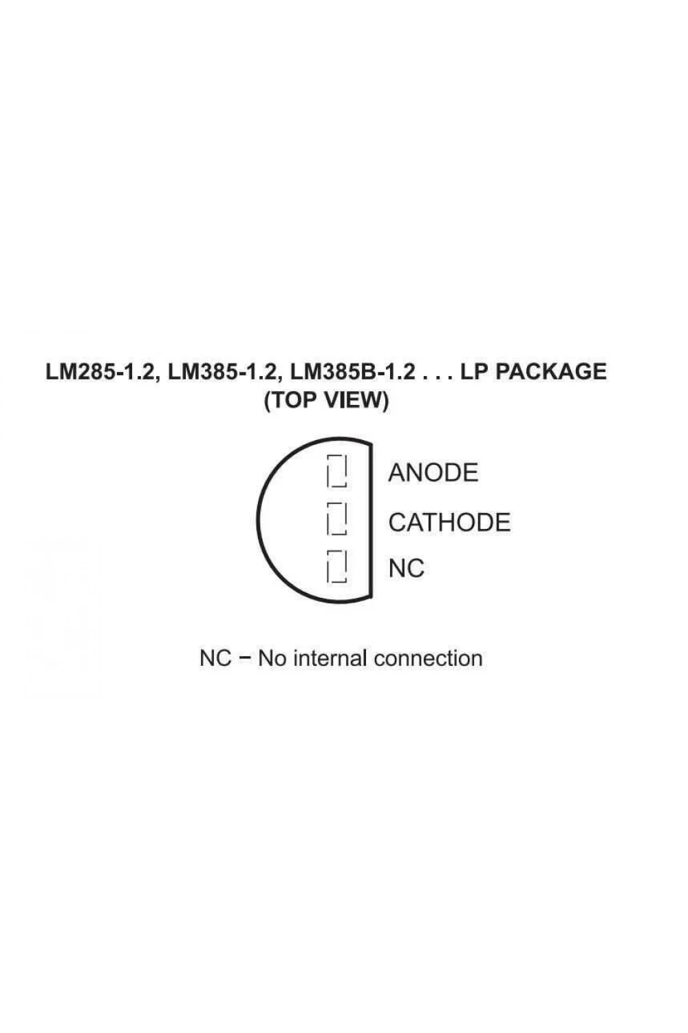LM385Z 1.2V TO-92 Düşük Gerilim Referans Diyotu