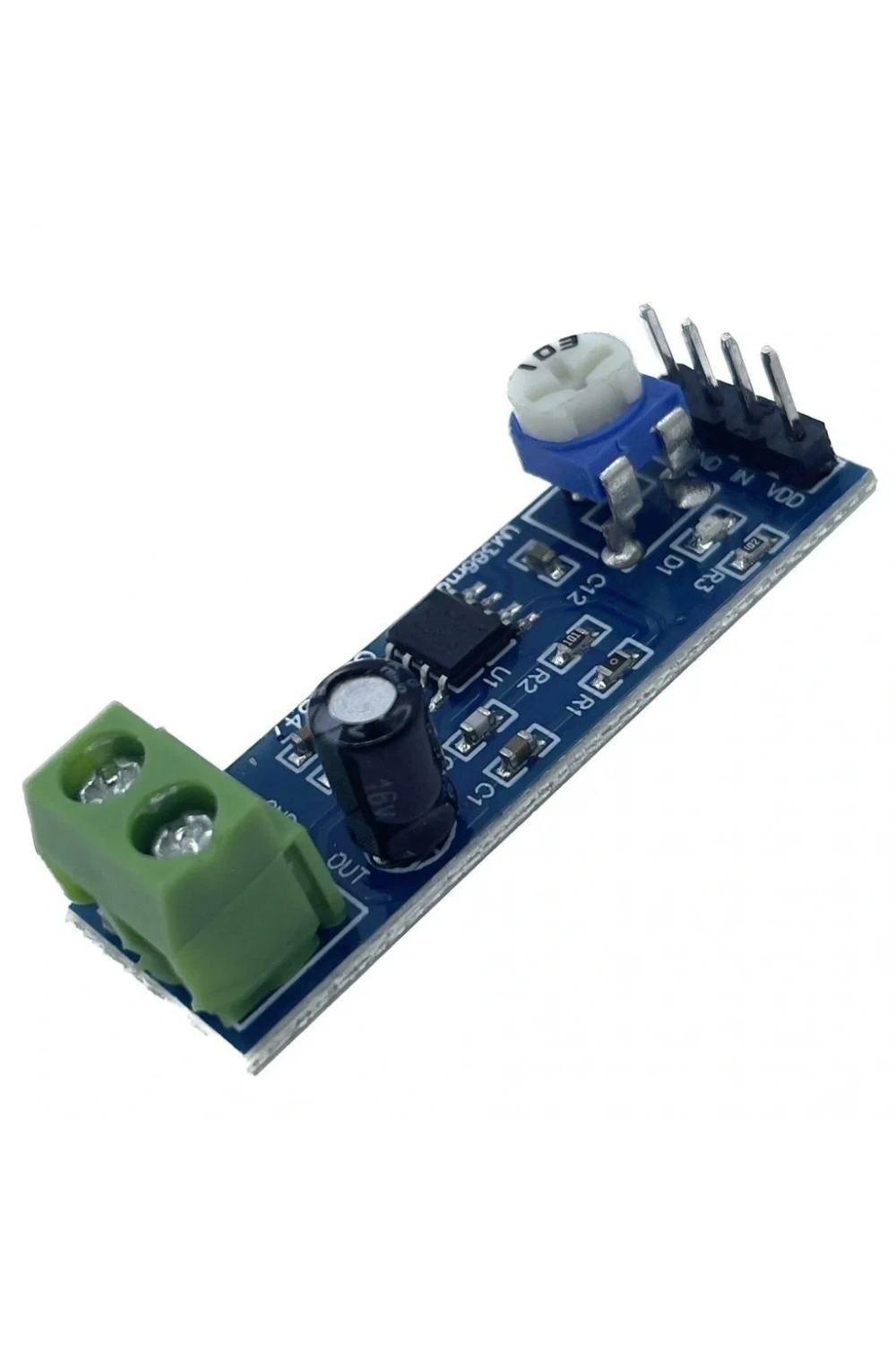 LM386 5-12V Ses Amplifikatör Modülü