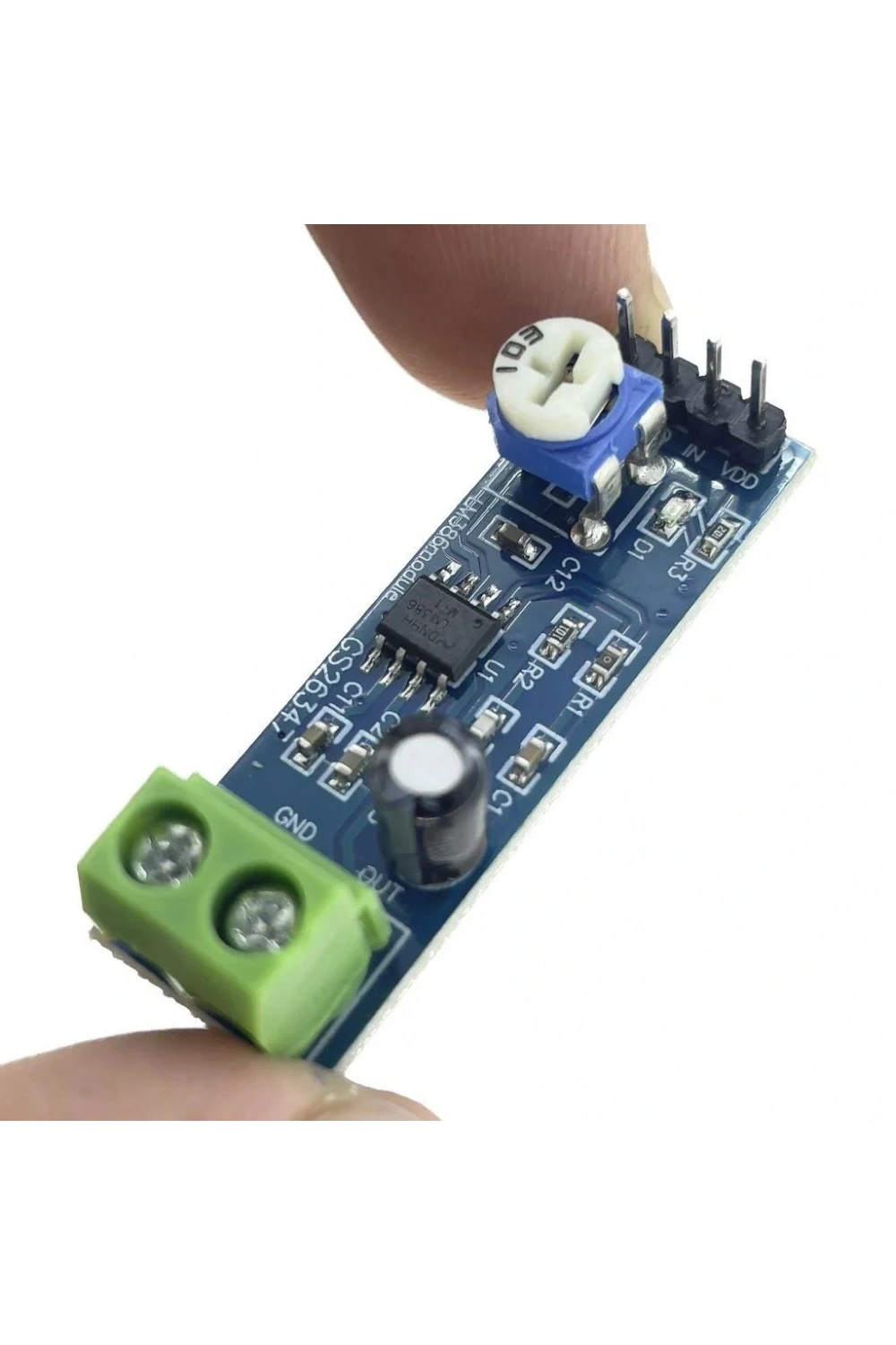LM386 5-12V Ses Amplifikatör Modülü