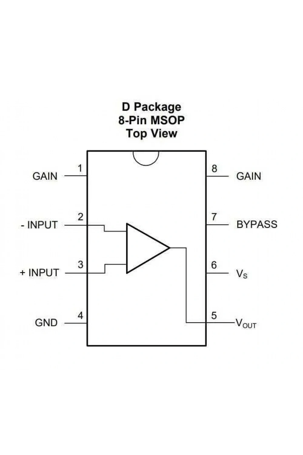 LM386 DIP8 Entegre