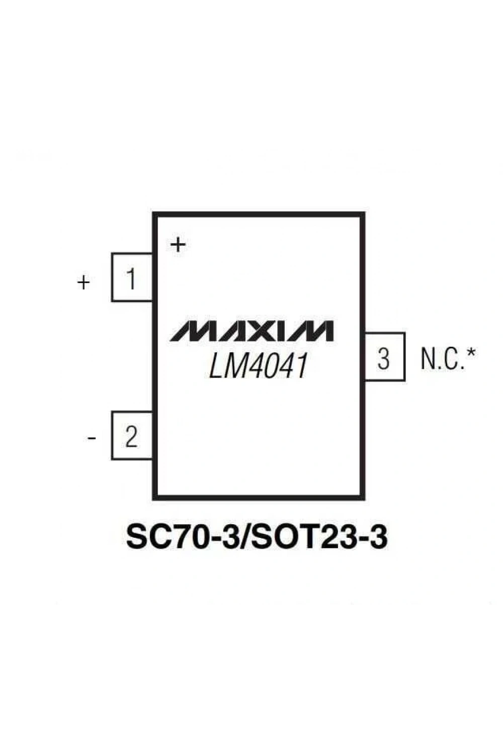 LM4041C SOT23 Voltaj Referans Entegresi