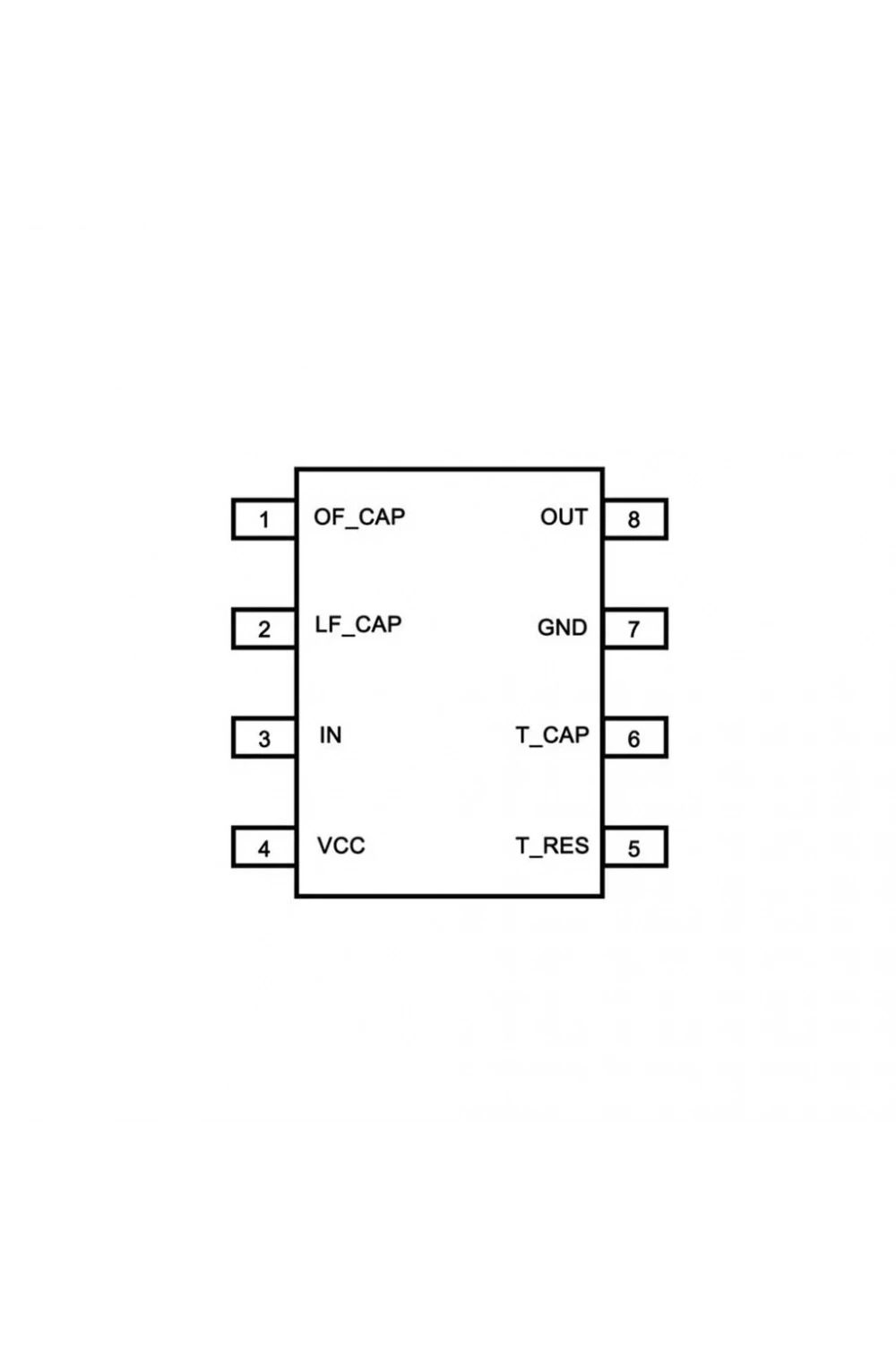 LM567CM Codec Entegresi Dip-8