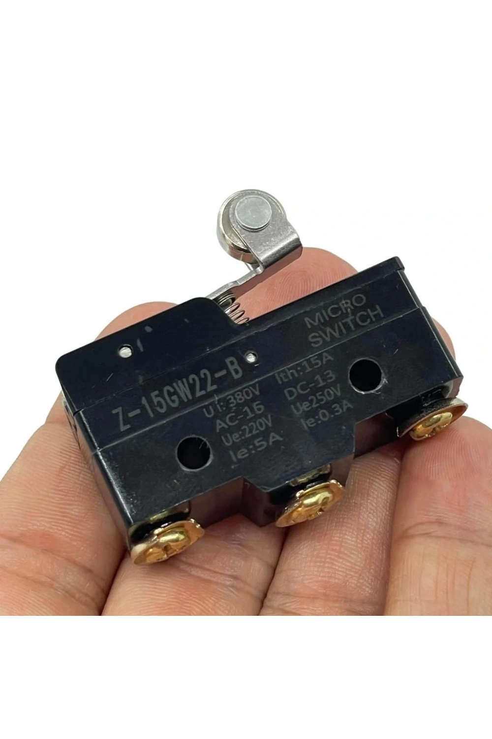 LMZ15-GW22-B Kısa Makaralı Mikro Switch