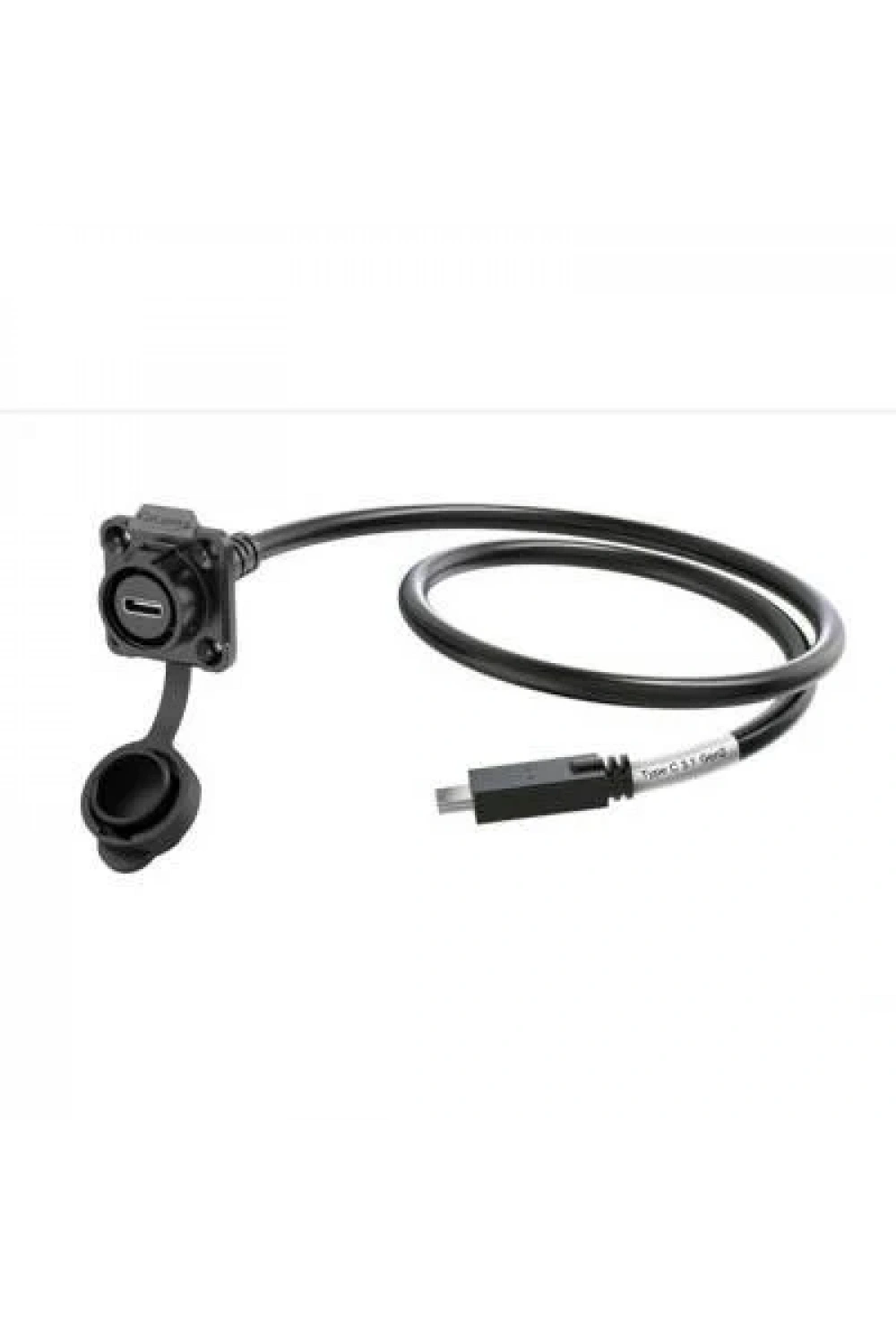 LP16-TYPEC-MP-FS-0D5M-002 Su Geçirmez Type C 3.1 Dişi Panel Tip Konnektör - 0.5M Kablo