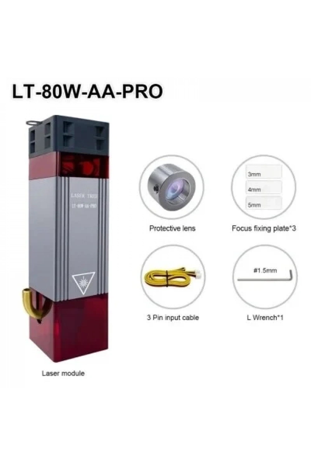 LT-80W 12V TTL Yakıcı CNC Lazer