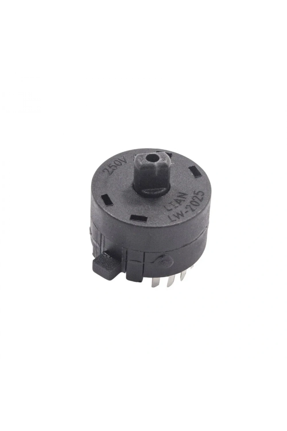 LW-2025 20mm 6 Konumlu Rotary Switch - Komitatör