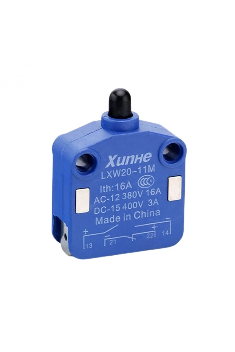 LXW20-11M 8mm Micro Switch 4-Pin - Mıknatıslı