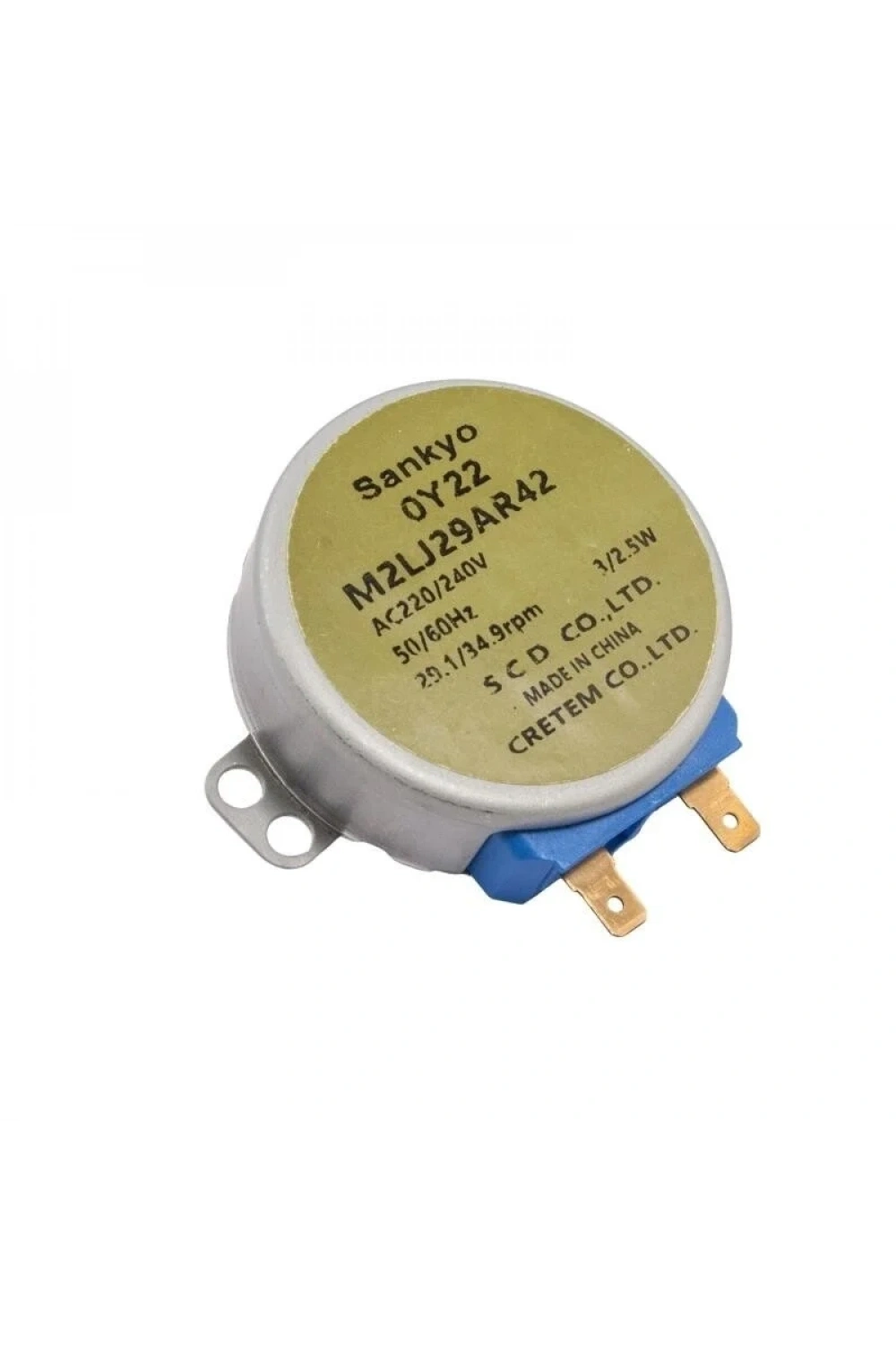 M2LJ29AR42 AC 220V 29.1/34.9 RPM 3/2.5W Senkron Motor