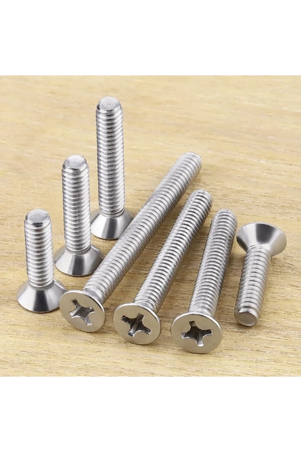 M4X5mm YHB Vida – DIN965 (Yıldız Havşa Başlı Vida) 10 Adet