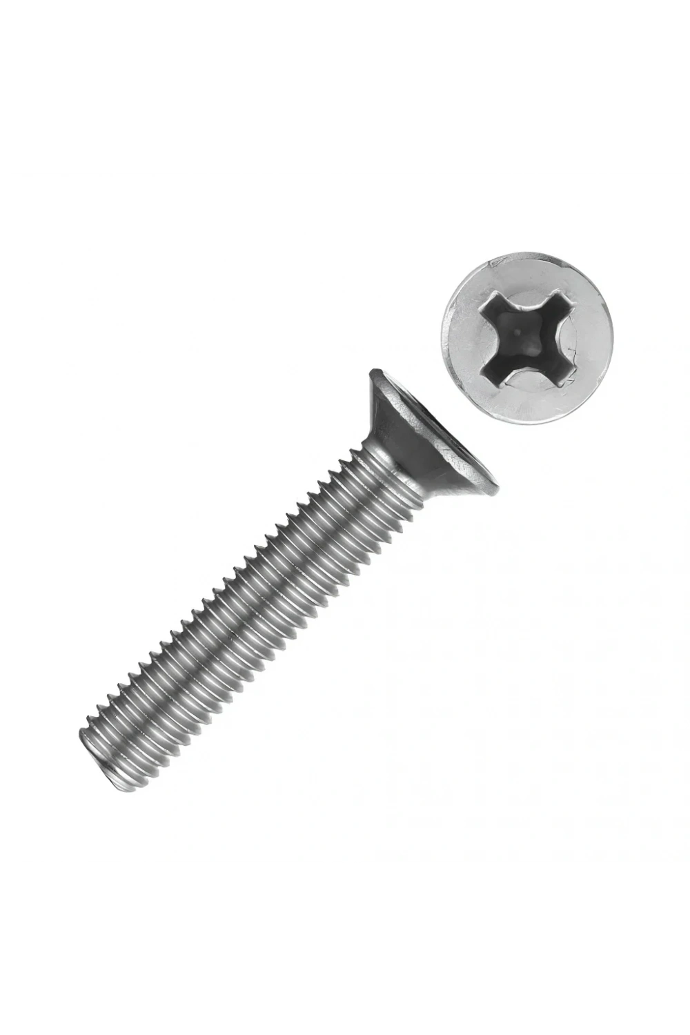 M6X40mm YHB Vida – DIN965 (Yıldız Havşa Başlı Vida) 10 Adet
