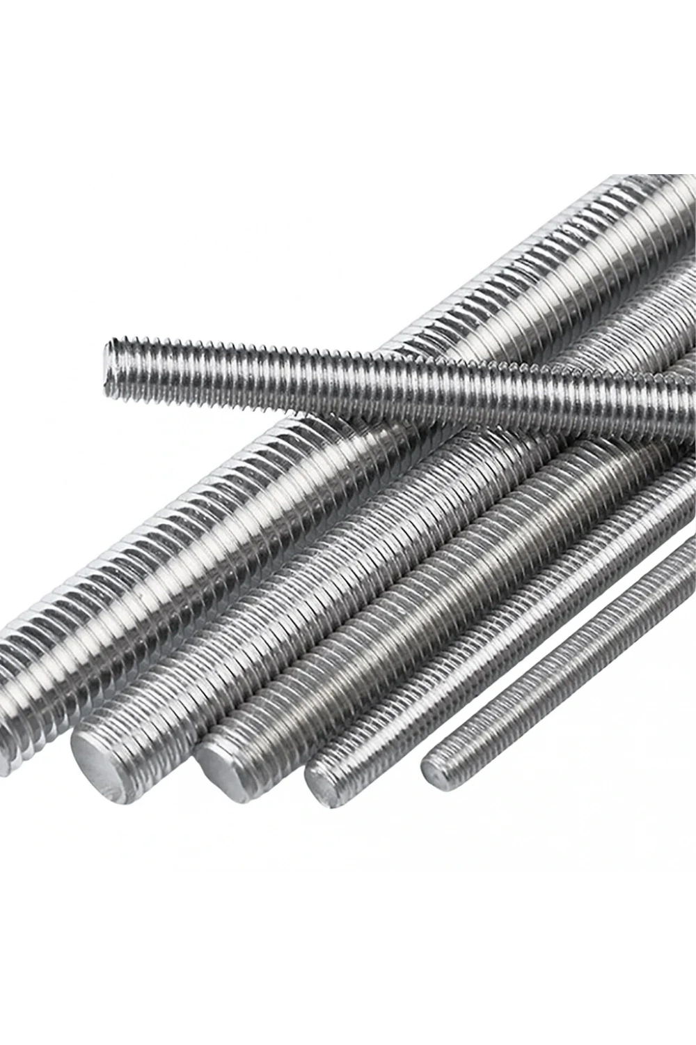 M8x1000mm Galvanizli Gijon Saplama (Tij) Rot Başsız Cıvata