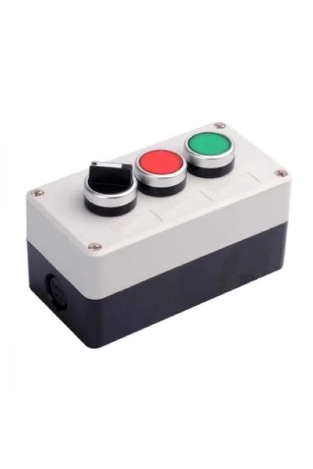 Mandal Switch ve İkili Kırmızı / Yeşil Push Buton Kutusu