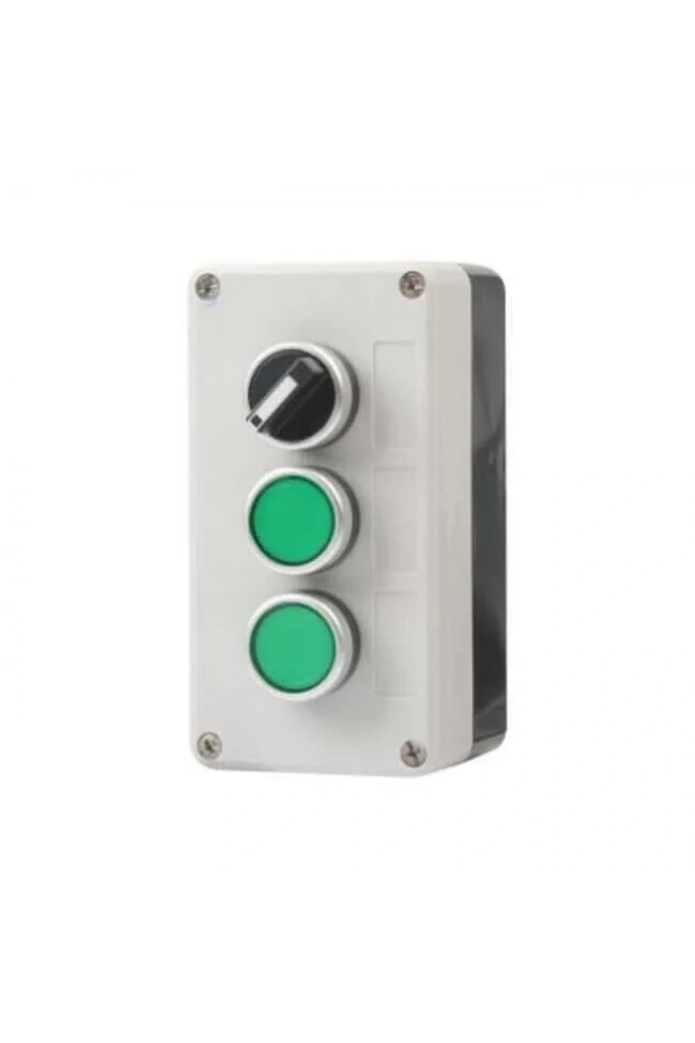 Mandal Switch ve İkili Yeşil Push Buton Kutusu
